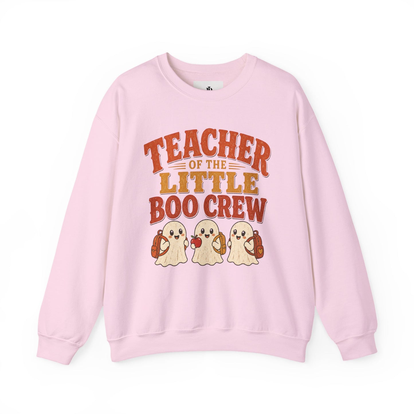 Teacher of the Little Boo Crew Sweatshirt, Cute Halloween Teacher Crewneck, Kindergarten Teacher Sweater, Cozy Fall School Sweatshirt