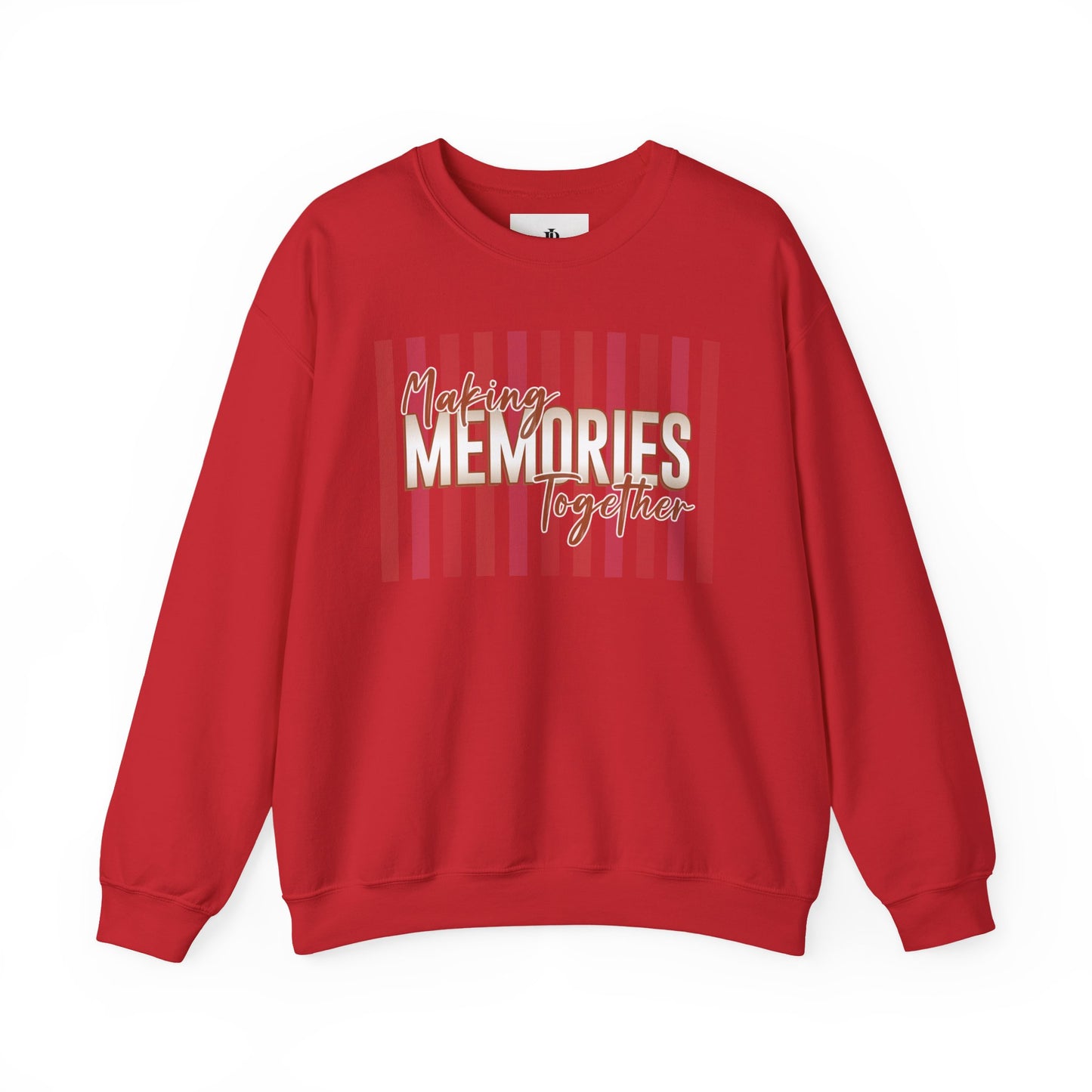Couples Sweatshirt Set, Making Memories Matching Crewneck Pair, Cozy Unisex Fit