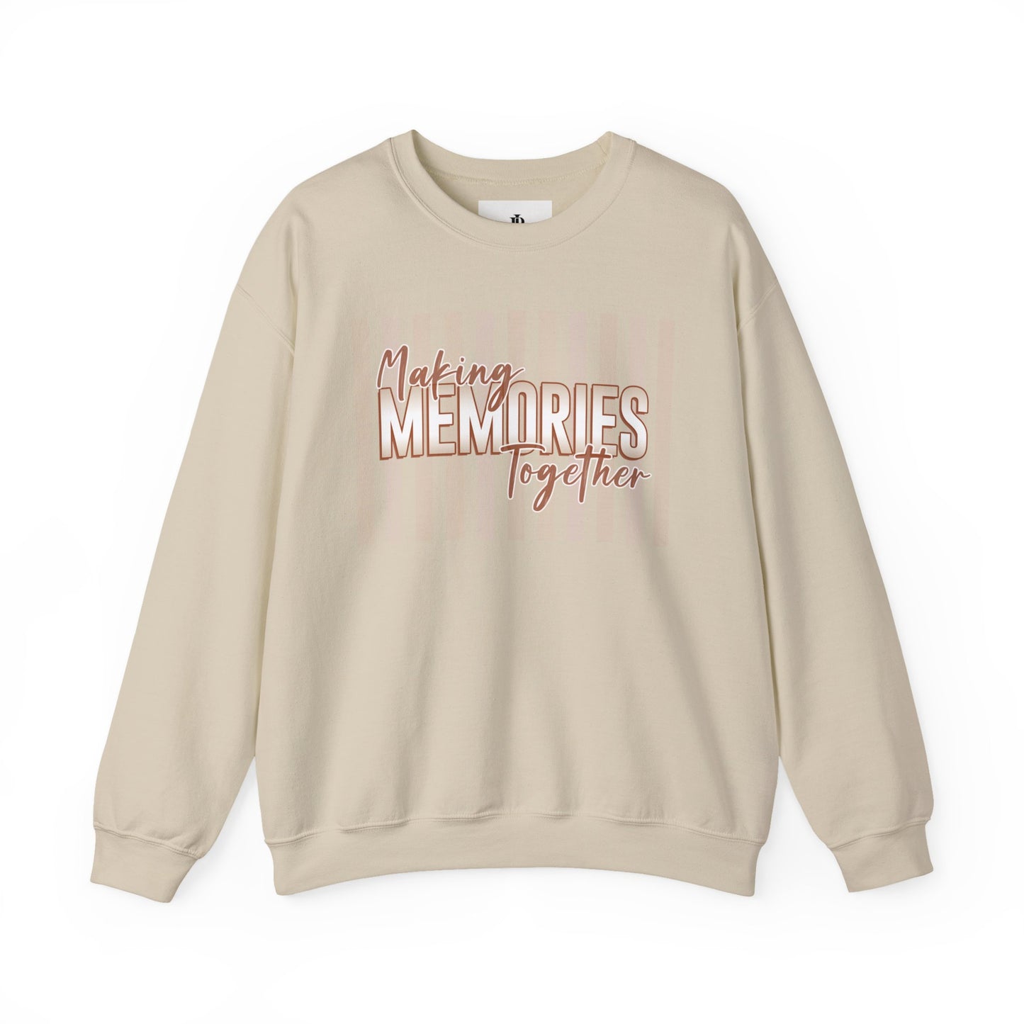 Couples Sweatshirt Set, Making Memories Matching Crewneck Pair, Cozy Unisex Fit