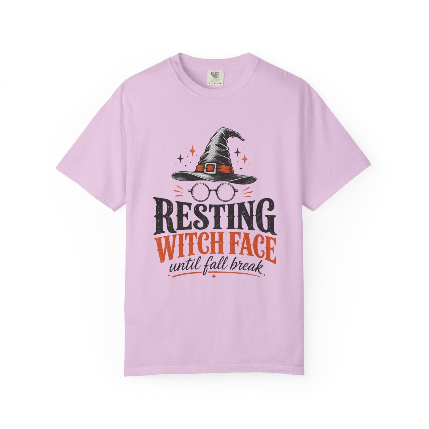 Resting Witch Face Teacher Sweatshirt, Funny Halloween Crewneck for Teachers, Witch Sweater, Fall Break Countdown Cozy Sweatshirt Gift