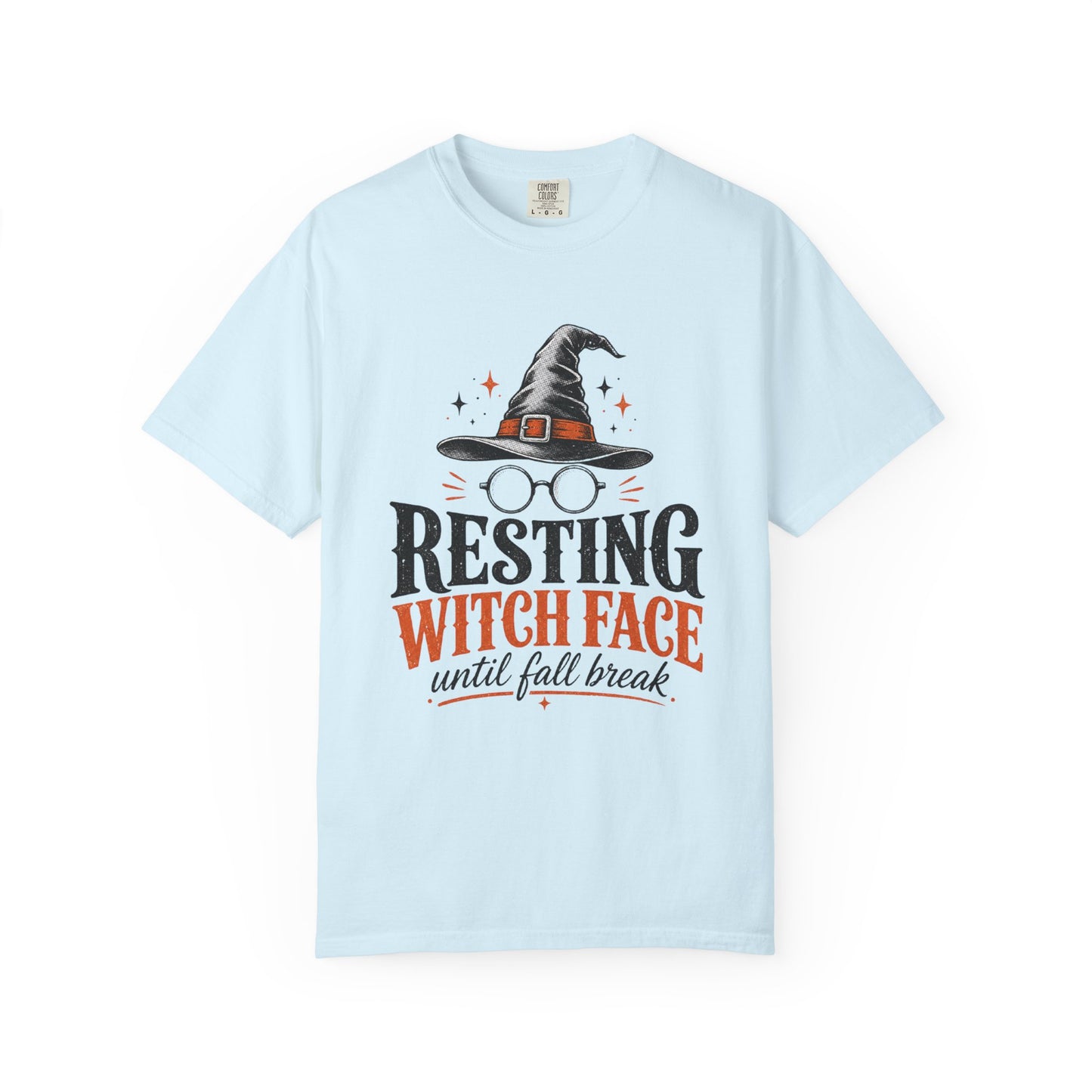 Resting Witch Face Teacher Sweatshirt, Funny Halloween Crewneck for Teachers, Witch Sweater, Fall Break Countdown Cozy Sweatshirt Gift