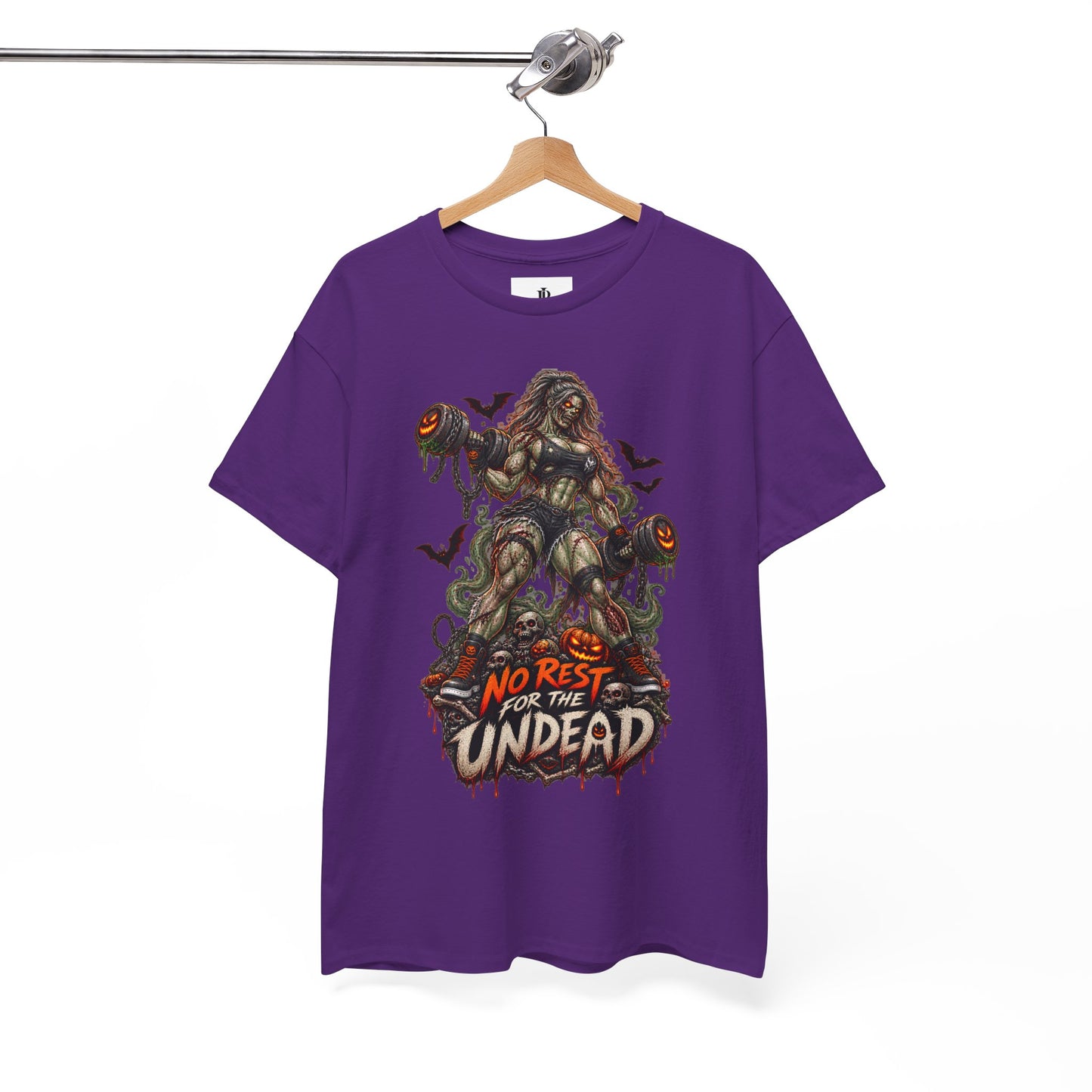 Zombie Graphic T-Shirt — "No Rest for the Undead" Horror Tee