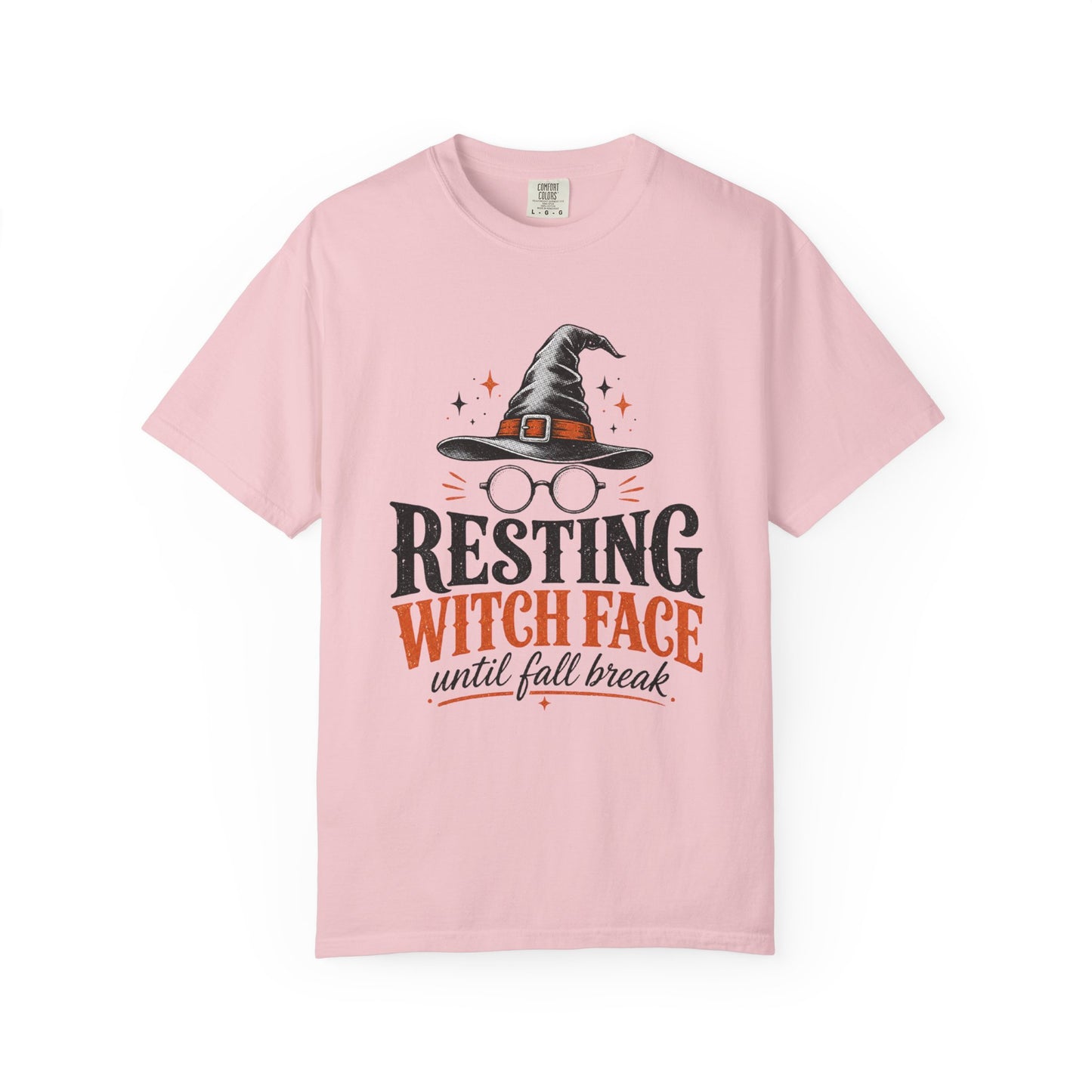 Resting Witch Face Teacher Sweatshirt, Funny Halloween Crewneck for Teachers, Witch Sweater, Fall Break Countdown Cozy Sweatshirt Gift