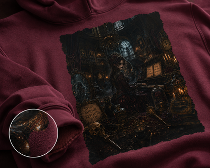 Haunted Mansion Gothic Sweatshirt | Ghost Piano Halloween Crewneck