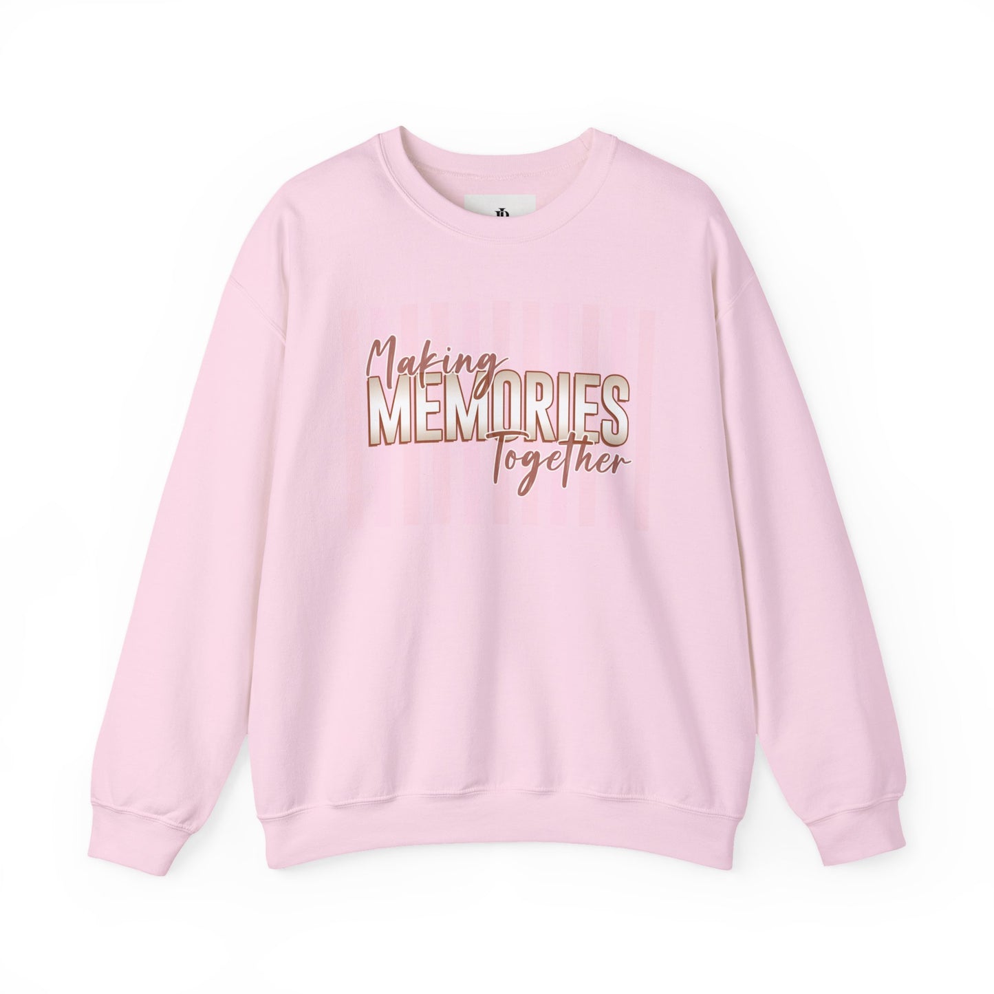 Couples Sweatshirt Set, Making Memories Matching Crewneck Pair, Cozy Unisex Fit