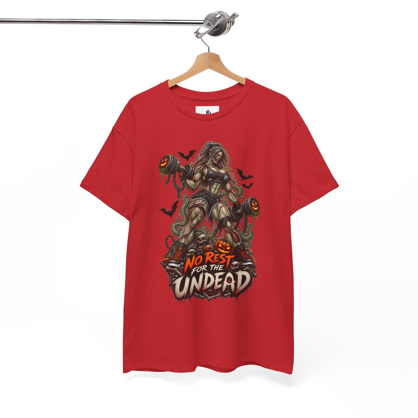 Zombie Graphic T-Shirt — "No Rest for the Undead" Horror Tee