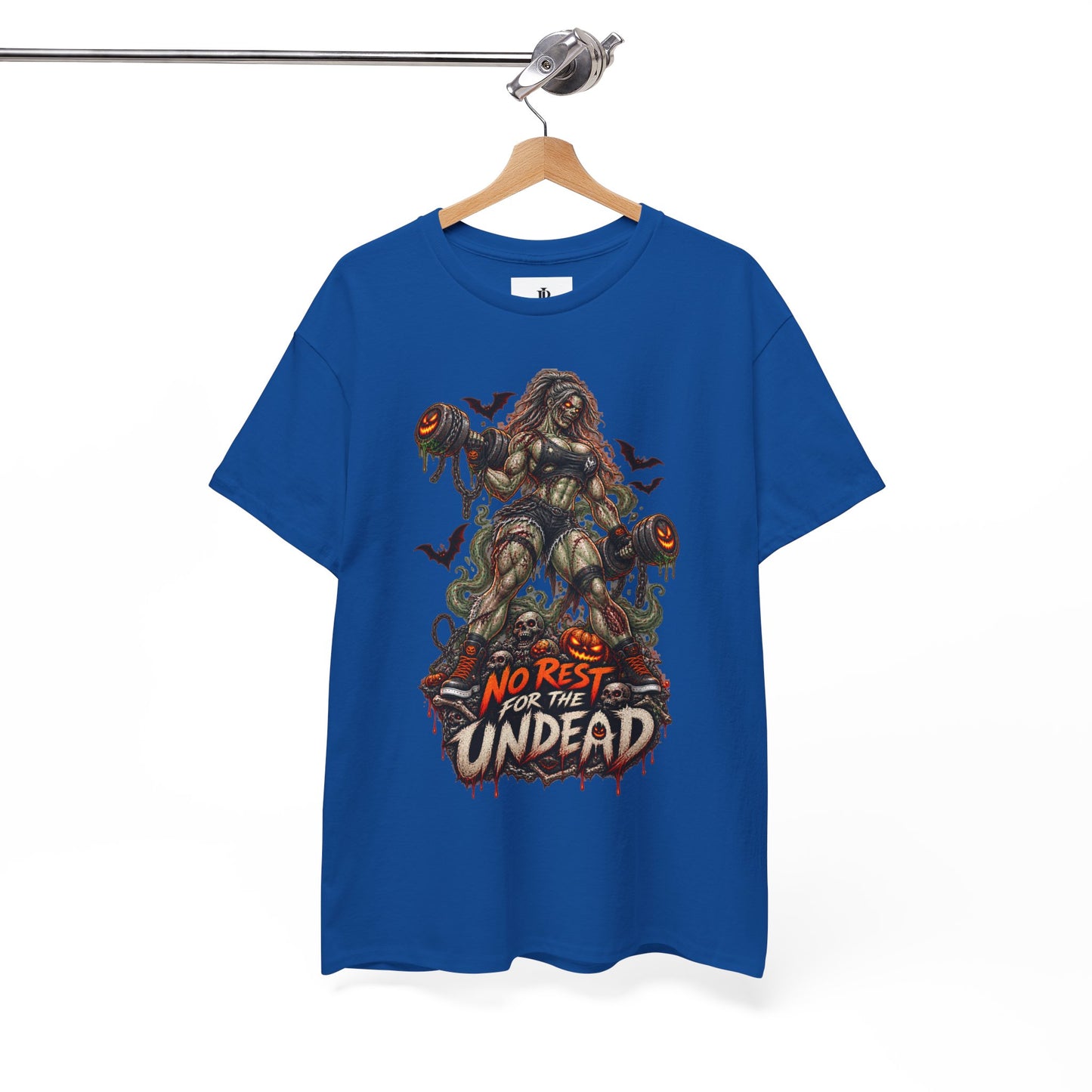 Zombie Graphic T-Shirt — "No Rest for the Undead" Horror Tee